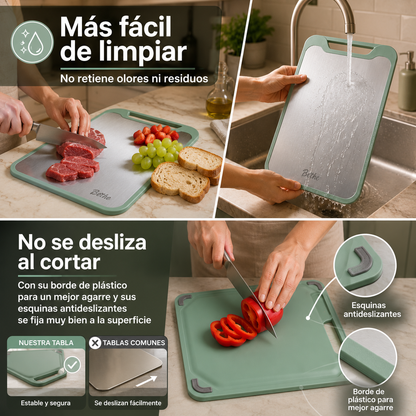 Tabla para Cortar de Acero Inoxidable