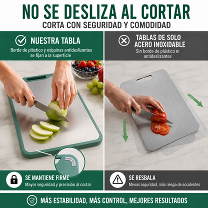 Tabla para Cortar de Acero Inoxidable